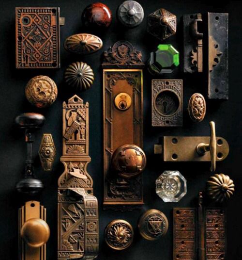 vintage door handles and knobs photo - 13