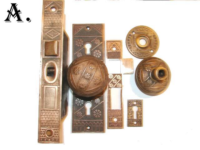 vintage door knob sets photo - 19