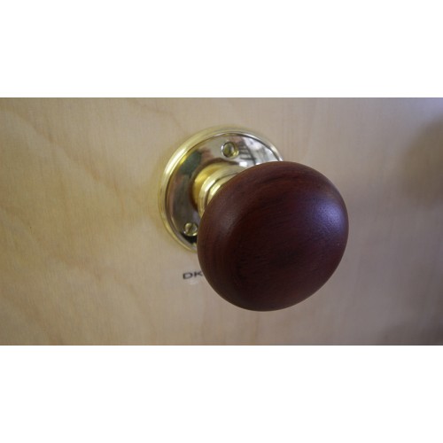 walnut door knobs photo - 11